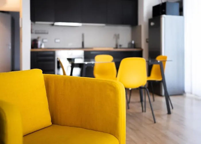 Large With Private Balcony And Workspace Apartment